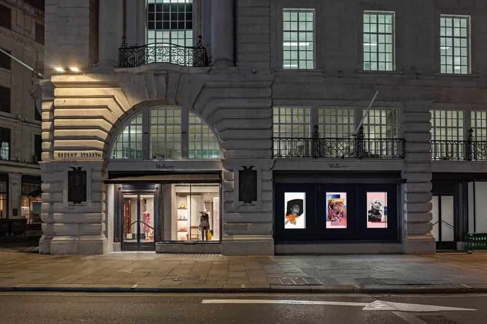 Mulberry flagship Regent Street