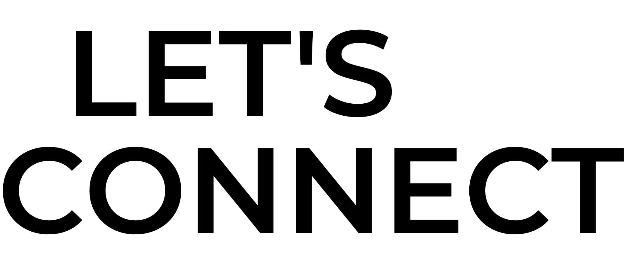 LET'S CONNECT